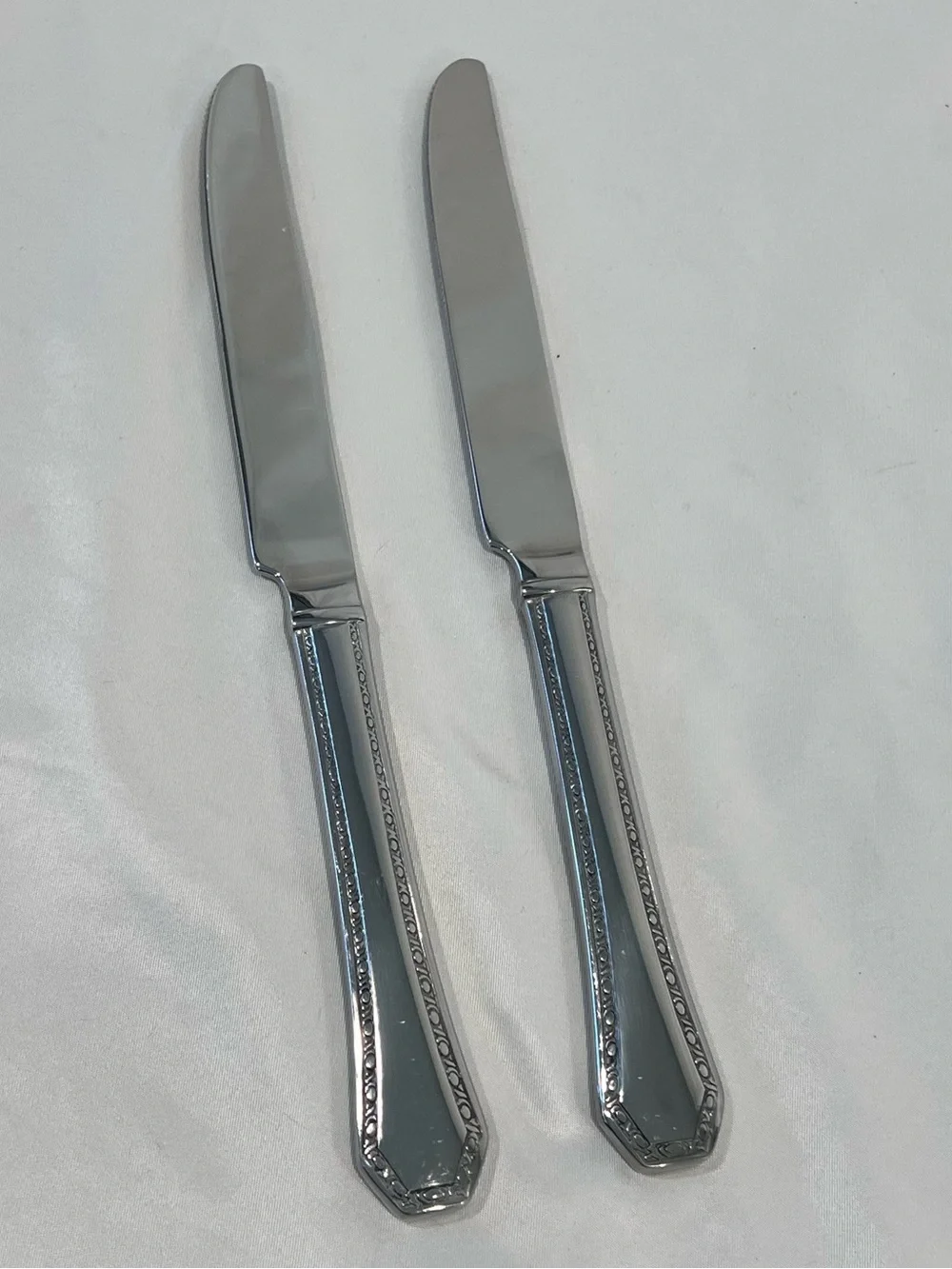 Reed & Barton Copley Stainless New French Knives Set of 2 Replacements